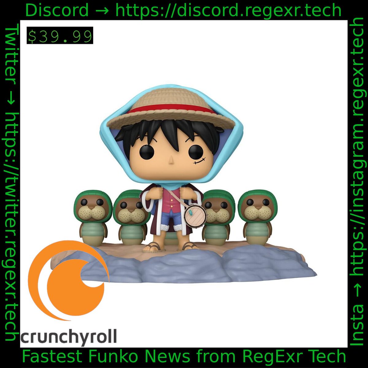 FunkoSmallShops's tweet photo. #funko One Piece - Monkey D. Luffy Trains Kung Fu Dugong POP Moment - Crunchyroll EXCLUSIVE EXCLUSIVE
Link->https://t.co/ioGi1BfPFD
#ad 17:54:09 2026-05-20 UTC https://t.co/VIxJOQp4km
