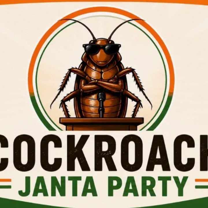 Cjp_2035's tweet photo. Desh Ka Cockroach Ab Jaag Gaya Hai..
Har Ek Vote Ke Sath Ek Sawal.

बात अब अस्तित्व की लड़ाई की है हक की है देश की है । ✊🏼✊🏼✊🏼✊🏼
#CockroachJantaParty https://t.co/j6YcBgCJvD