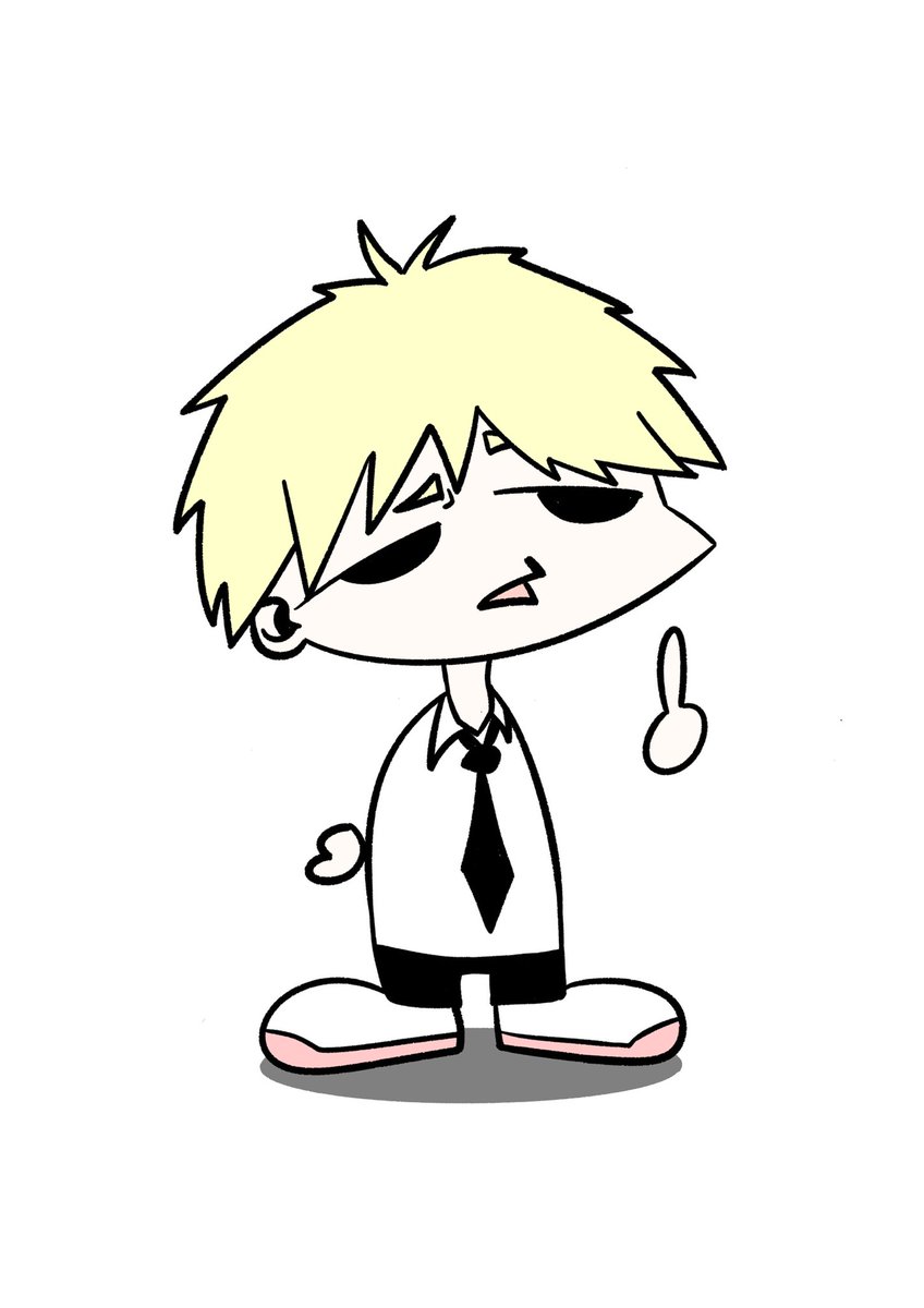 daunyaaoneesan's tweet photo. まただるくなって途中でやめちゃったから
デンジに中指立ててもらった
#チェンソーマン https://t.co/VQNwSvvaJC