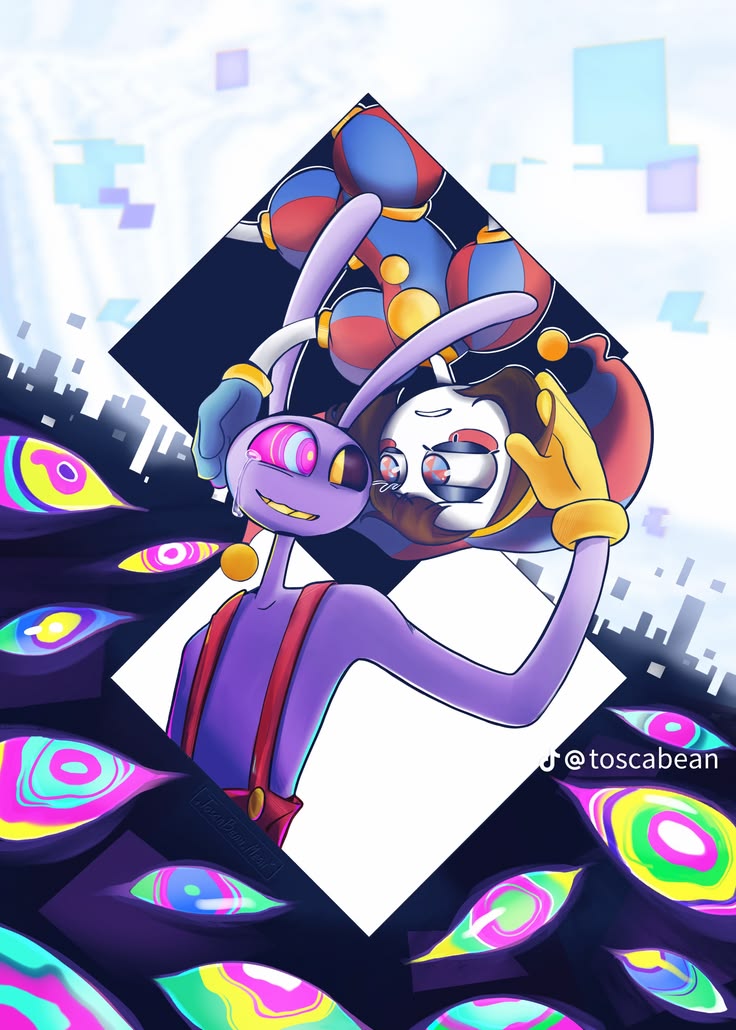 Don't worry, doll, it's just a little digital abstraction 😉 Jax