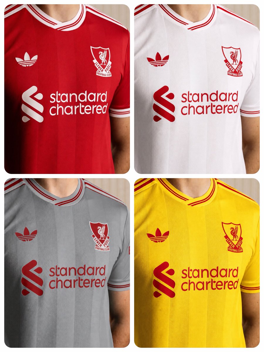 DigiColMedia's tweet photo. @ShirtsInTheShed 100%. My favourite LFC jerseys of all time. Really loved the green 3rd choice from this season. Would love to see these come to fruition 🙏🏻🙌🏻 https://t.co/nVbu0YoVRV