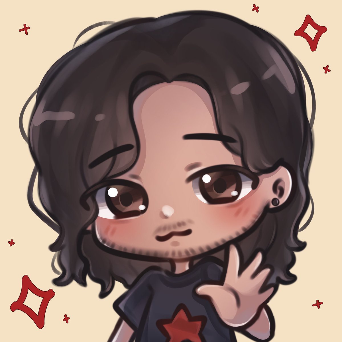 lenanoya_'s tweet photo. drew some icon chibis for my friendos!! ❤️ https://t.co/LxeVSektNR