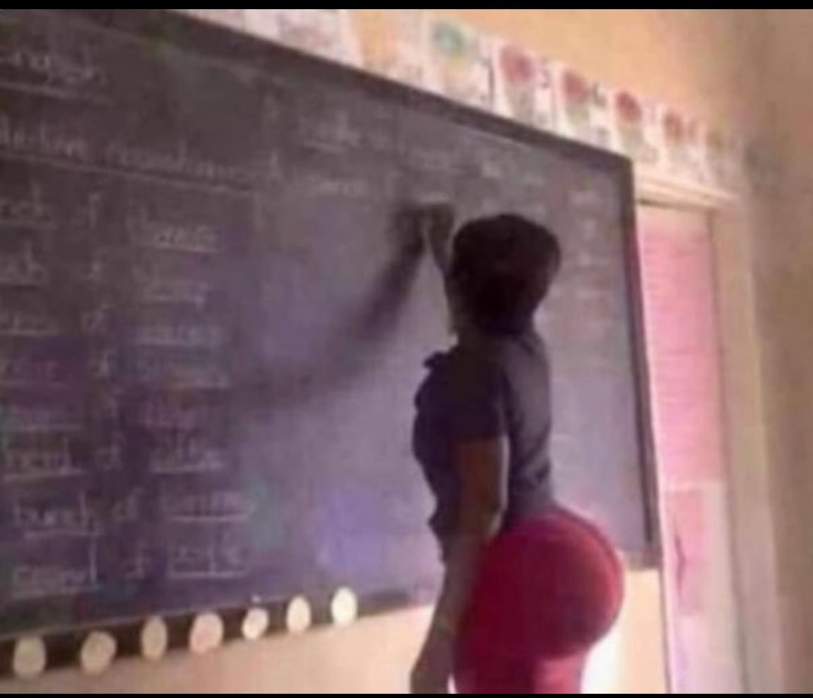 otunalameen's tweet photo. Guess the subject she teaches 😆 https://t.co/QcnQEcG6rf