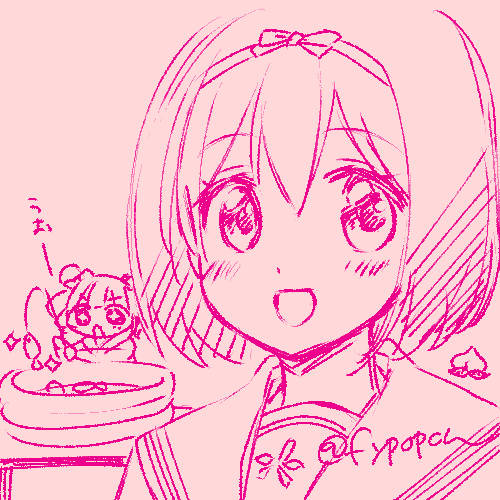 fypopon's tweet photo. 昼間の出来に未練があったので付箋風一発がきチャレンジ…精進します( ˘ω˘ ;) https://t.co/fjUdFzSk0s