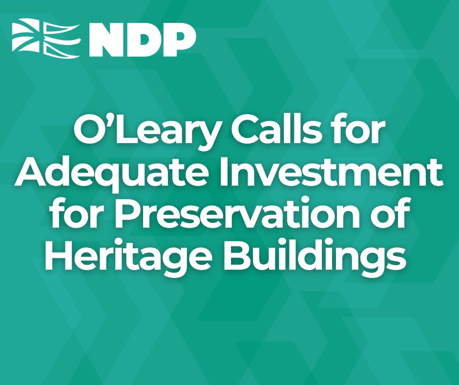 The NL NDP tweet media