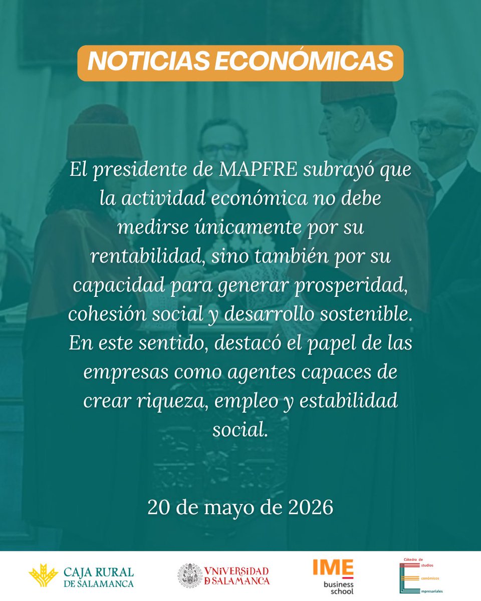 CatedraCRSIME's tweet photo. Acto de Investidura como Doctor Honoris Causa de la Universidad de Salamanca. https://t.co/15I1cqpOsS