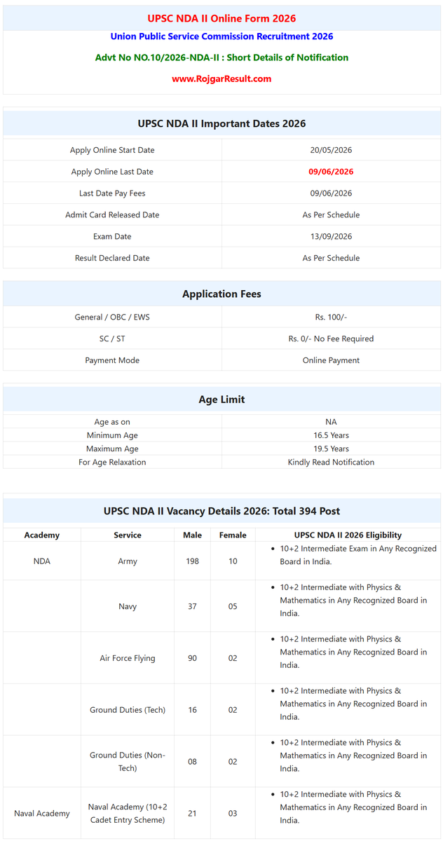 Rojgar Result : RojgarResult.Com tweet media
