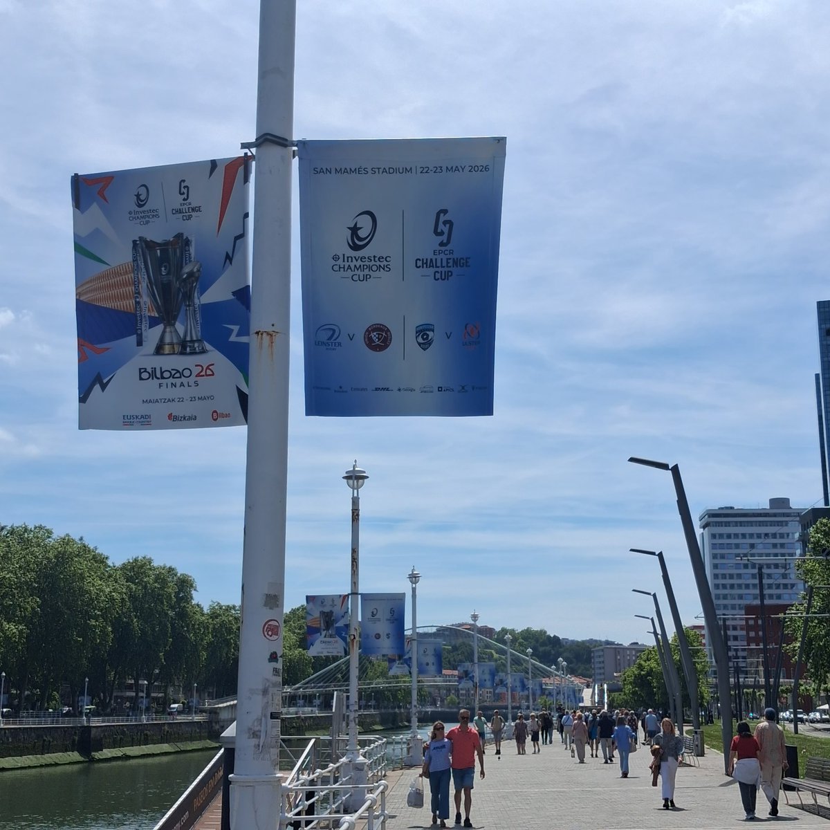 colourspec's tweet photo. Looking forward to  champions cup final in this great city #Bilbao  #leinsterrugby https://t.co/hmxvZlMTLK