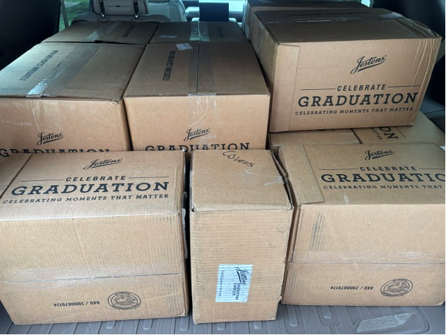 WakelandHS's tweet photo. The diplomas are ready! Are you Class of 2026? Let's Go! @whsband @PtsaWakeland @WakelandFTball @WHS26Parents @WrestleWakeland @WakeSoccer @wakelandgsoc @WakelandBaseba1 https://t.co/8aYTq7ZRtd