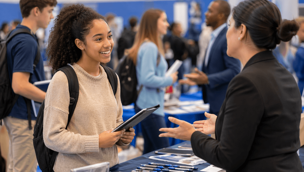 edCircuit's tweet photo. High School Career Fair Benefits That Matter

From exposure to execution: how career fairs prepare students for real-world success and strengthen school-community connections

https://t.co/AQbcKEwHJ6 https://t.co/5PG8UqAtU9