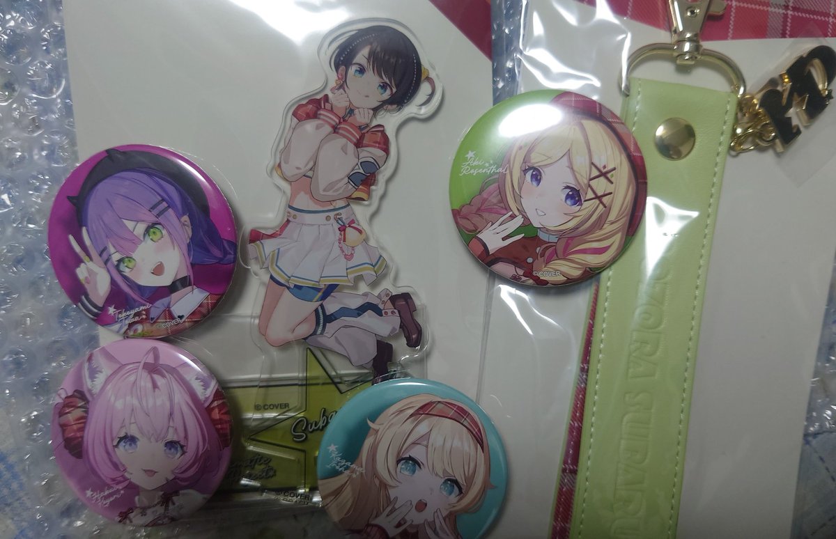 HoshimaticProject #大空スバル グッズ届いたぁ( ﾟдﾟ )ｸﾜｯ!! スバル