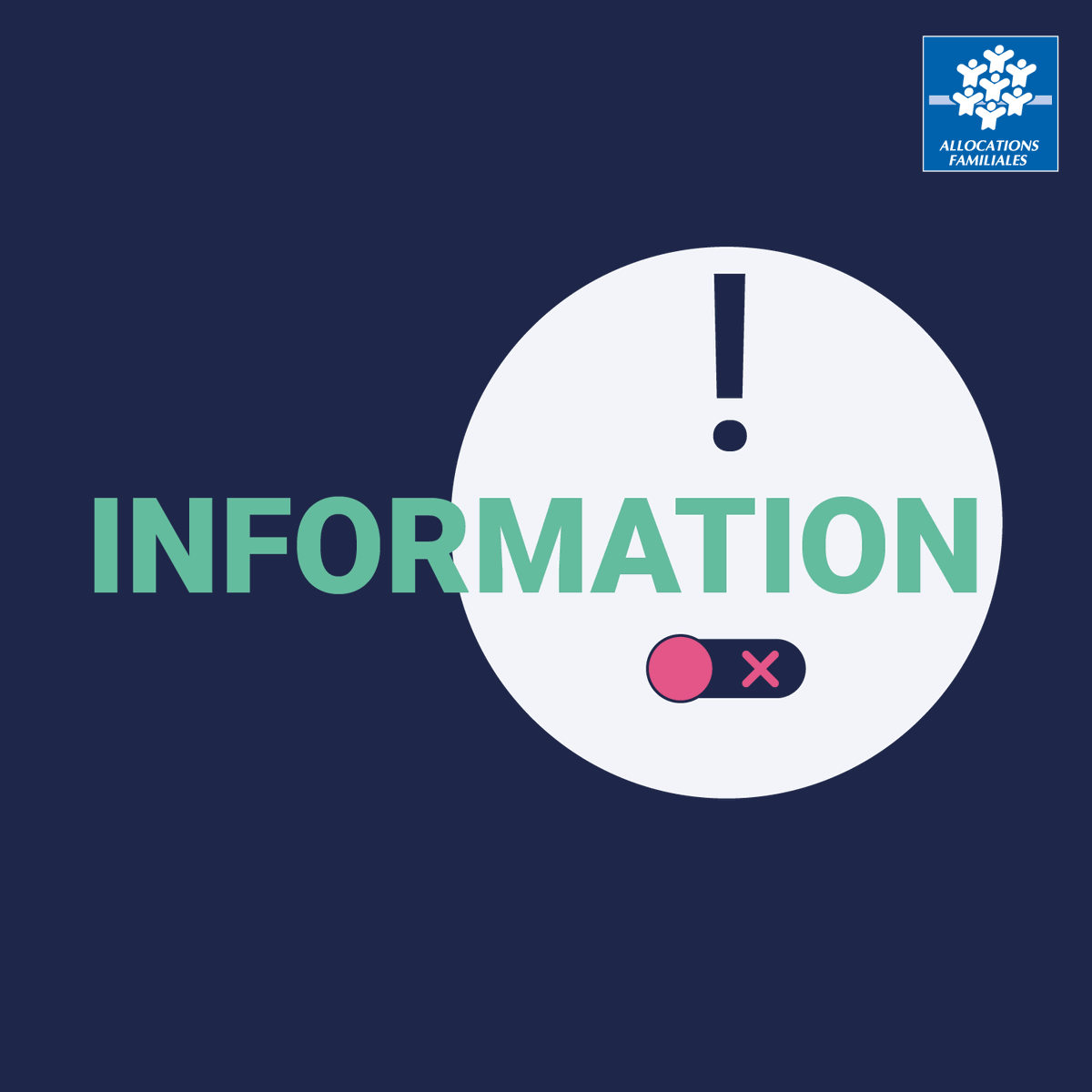 cnaf_actus's tweet photo. 🔧 En raison d'une opération de maintenance, le site caf. fr sera temporairement indisponible à partir de 19h.

✅ Votre espace Mon Compte sur caf. fr reste accessible : vous pouvez continuer à consulter vos droits, suivre vos dossiers et réaliser vos démarches en ligne.

➡️ https://t.co/DoppEK0S9x

Merci pour votre compréhension