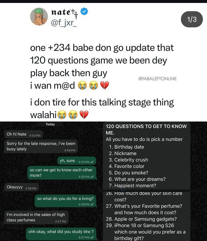 FyungMJ's tweet photo. Wetin man u fan never see for relationship😪😪 

No 30.. https://t.co/57JsyDBWfg