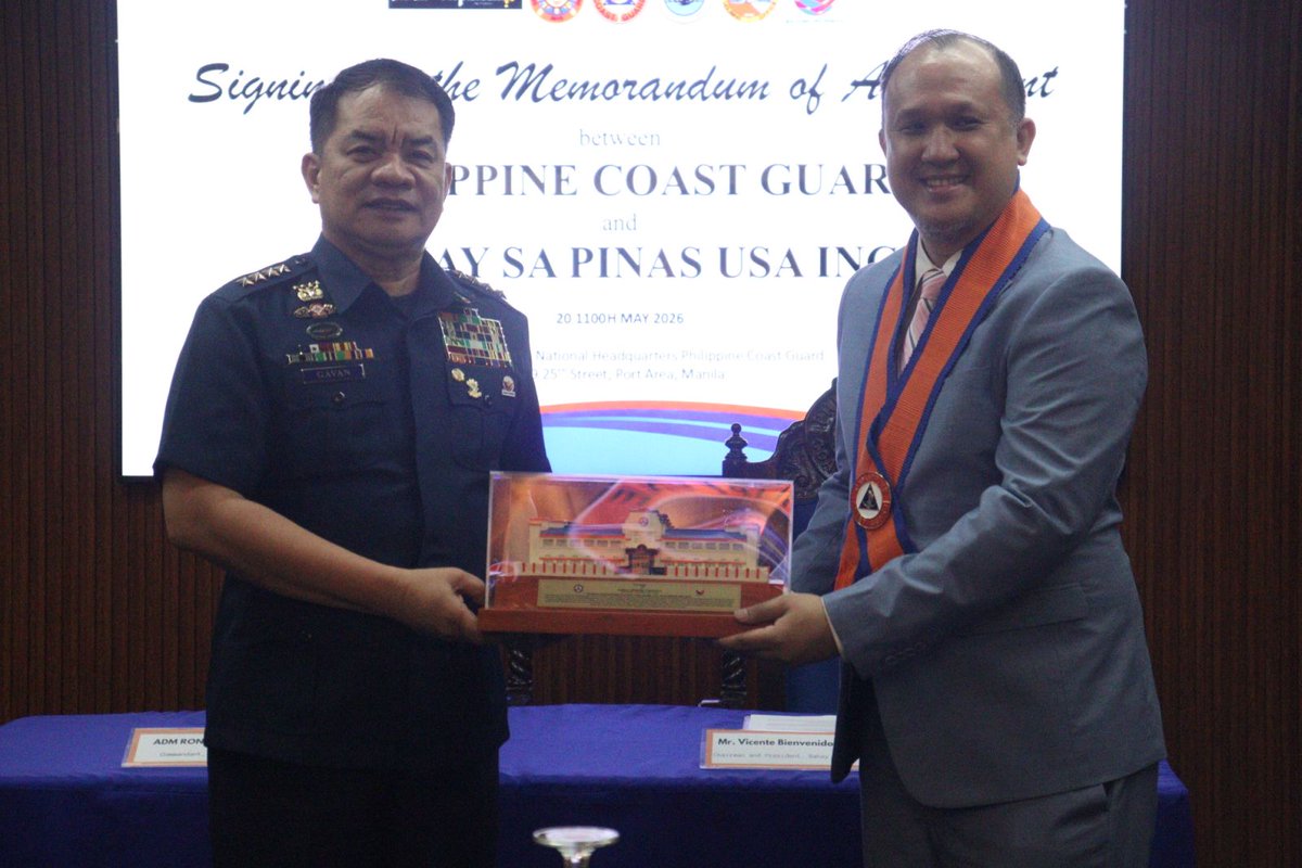 Philippine Coast Guard tweet media