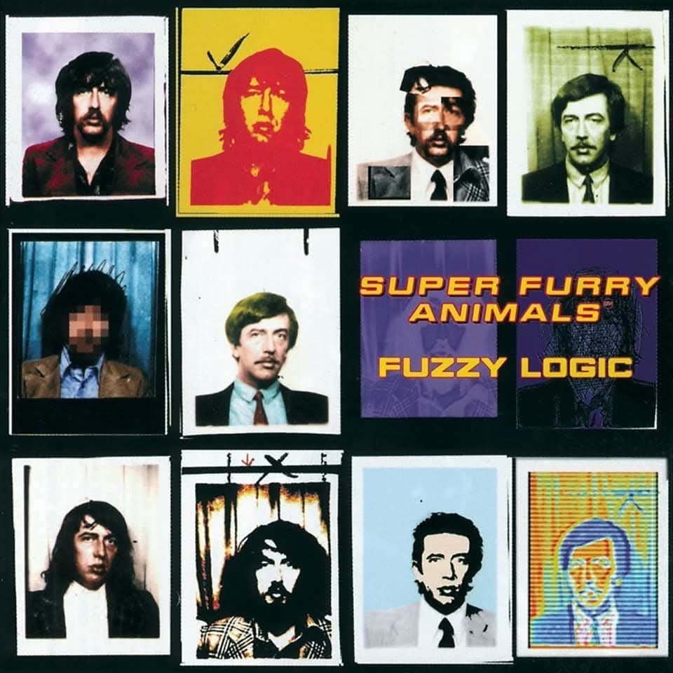 sfaaok's tweet photo. Penblwydd Hapus / Happy Birthday, 'Fuzzy Logic' by Super Furry Animals! Released 30 years ago today!

The debut album, released on Creation Records, was co-produced with Gorwel Owen at Rockfield Studios. Sleeve art starring Howard Marks is by Microdot. It reached #23 in the UK 🧵 https://t.co/qpw2DeqfdS