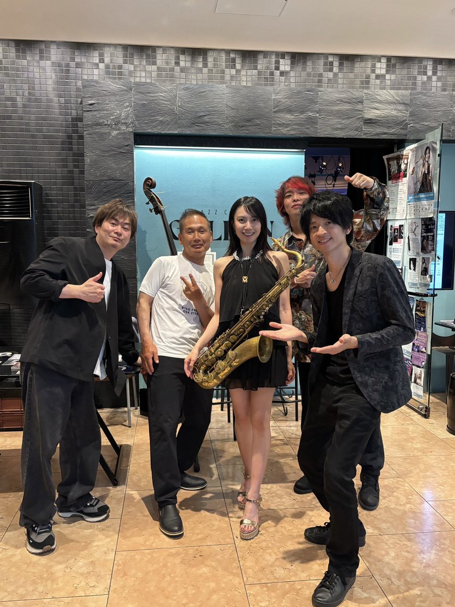 BBB_sae's tweet photo. レコ発ライブ、大阪GALLON
皆さまありがとうございました✨
すごく熱くて楽しい夜でした🔥

次は6/23のバースデーライブin東京
お待ちしています☺️🎷 https://t.co/fRyIqpxEt3