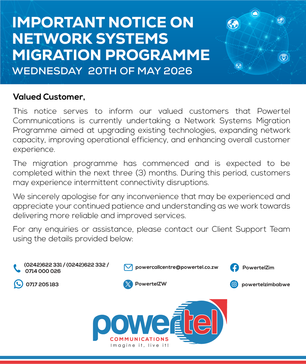 PowerTelZW's tweet photo. https://t.co/0eM9xvXEcg