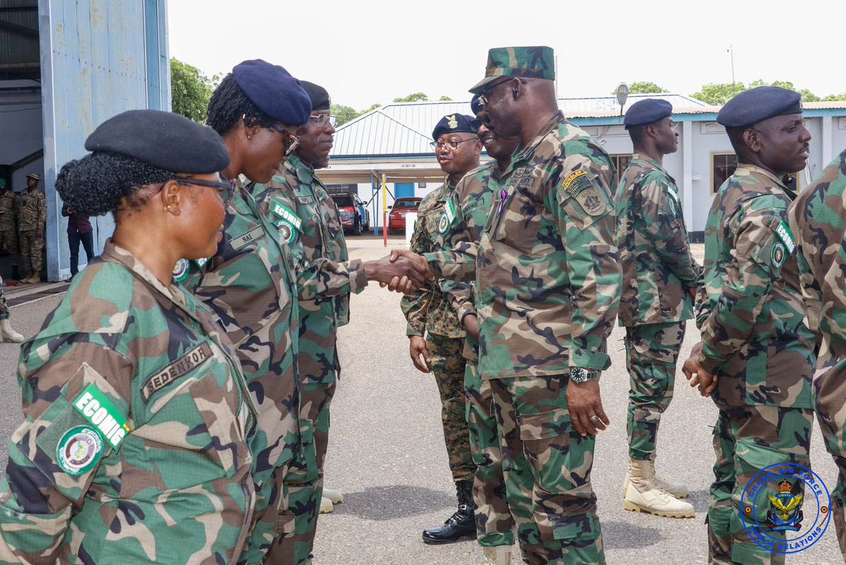 GHANA AIR FORCE PROVIDES AIRLIFT SUPPORT FOR ECOMIG GHANCOY ROTATION ...