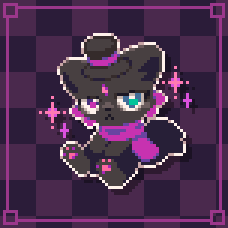 LockiExqx's tweet photo. @blockDDDdark 🎩
#pixelart #ドット絵 https://t.co/EcUmjX3zyM