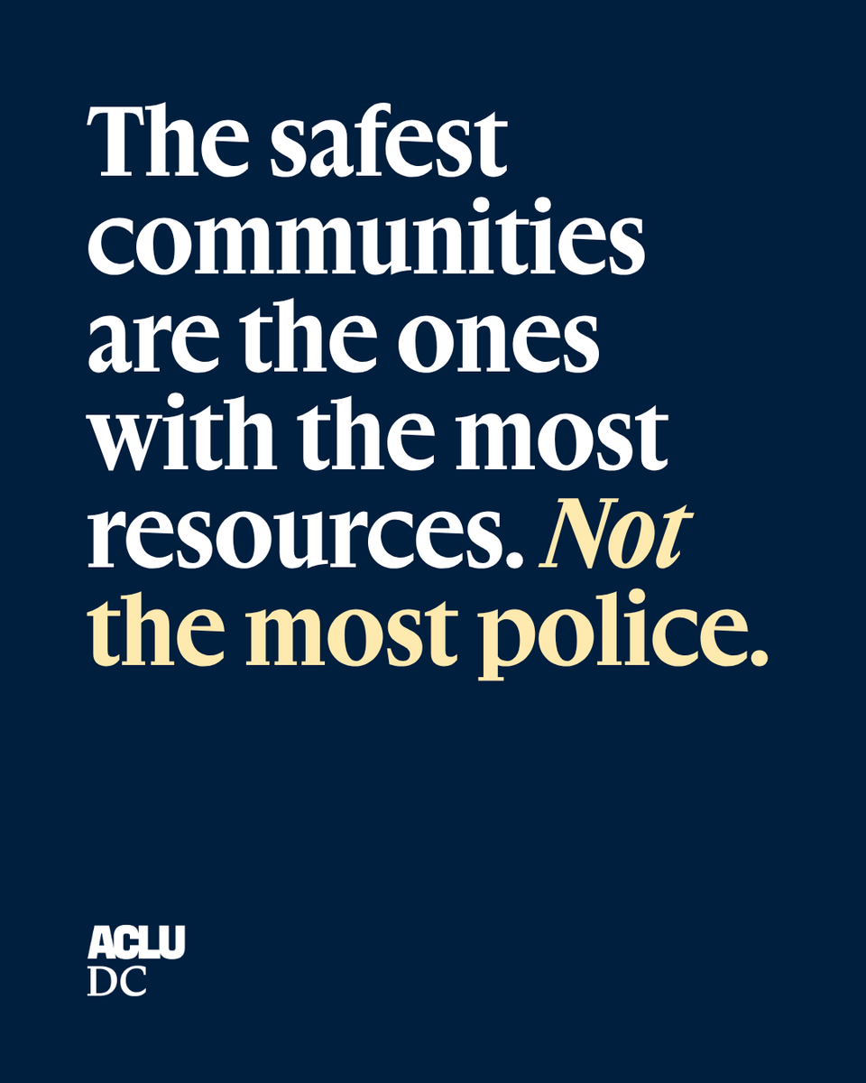ACLU of the District of Columbia tweet media
