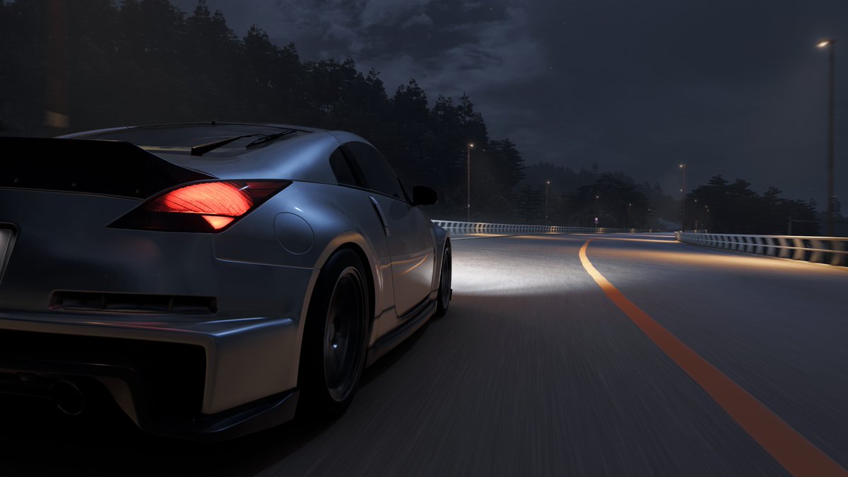 そんなにゲームで使うこと無いけど割と好きなZ33くん。 #FH6