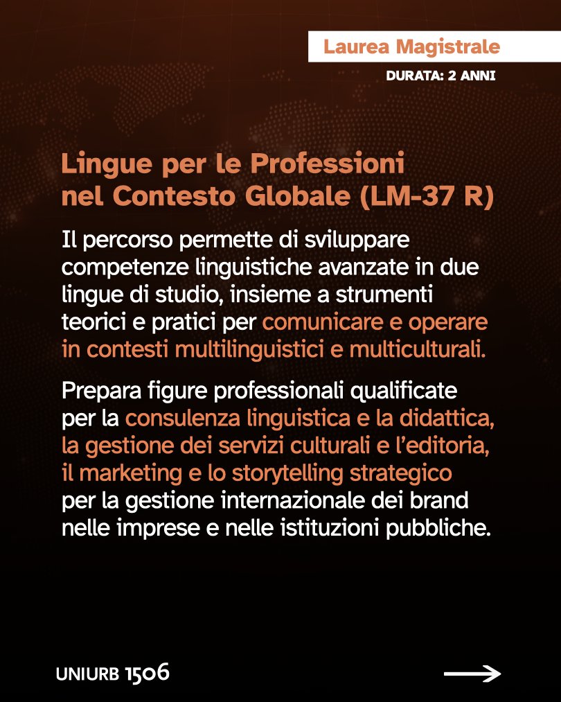 Università di Urbino tweet media