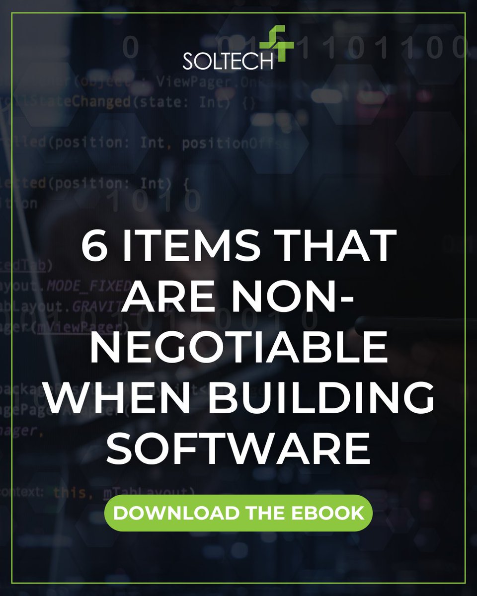 soltechatlanta's tweet photo. Why do so many software projects go over budget, miss deadlines, or fail to deliver what the business actually needs?

This eBook can help you avoid costly mistakes and build with more confidence from day one. 

Download yours here: https://t.co/prNjTxtNQn

#SoftwareDevelopment https://t.co/STAfBOWxjv