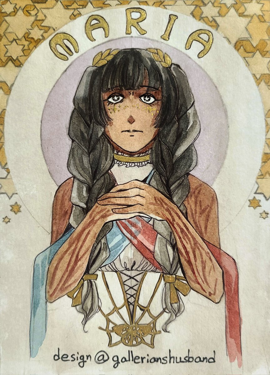 meta28050's tweet photo. #evilliouschronicles 
Maria Moonlit based on @/Galleyshusband 's design https://t.co/NXokUtASx7