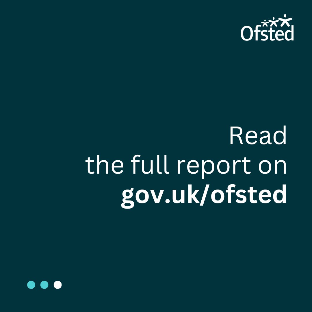 Ofsted tweet media