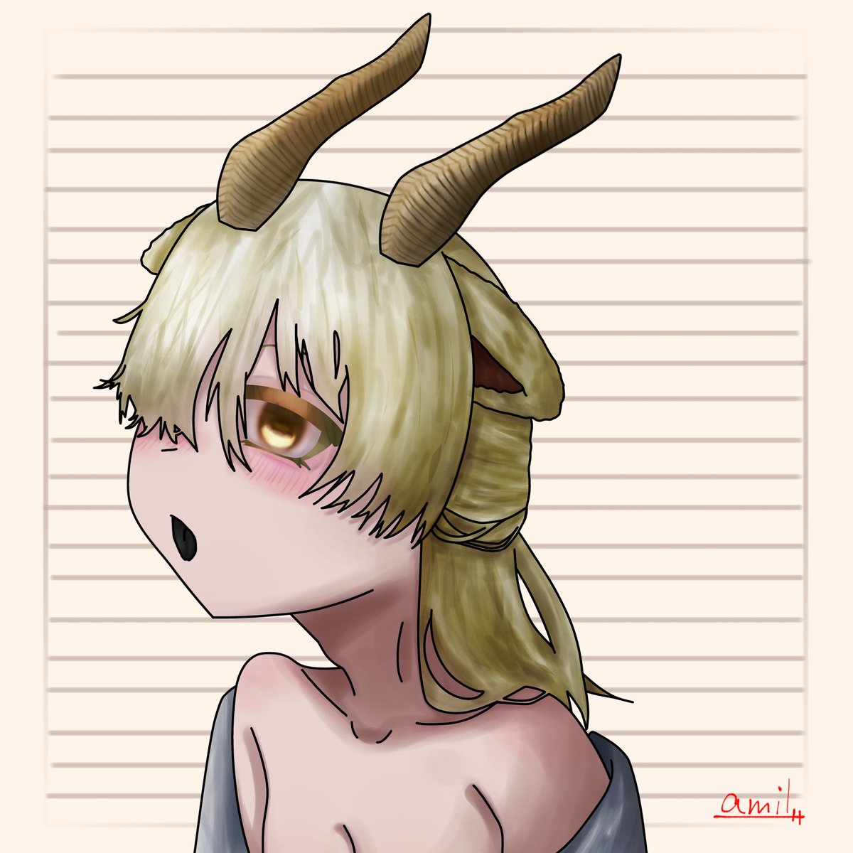 amil_0029's tweet photo. 新しくなった絵柄で描いたロヴィ（オリキャラ）
10時間23分もかかった神作
誰か俺を褒めてくれ…あと、Youtubeにこれのメイキングあげてます✌︎('ω'✌︎ )
#イラスト https://t.co/j4iEqnSjVt