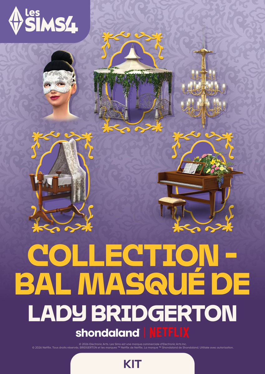 goudisbi's tweet photo. #SimsPartner | Grâce à EA, j'ai la possibilité de vous offrir la collection Bridgerton ! STEAM &amp; EA APP UNIQUEMENT
❤️ + 🔁 
💬 Tu joues sur EA App ou sur Steam ?
🗳️ Tirage au sort le 24 mai à 23h59

Bonne chance et encore merci à EA. 🍀
#SponsoredbyEA https://t.co/iAGfITPq6e
