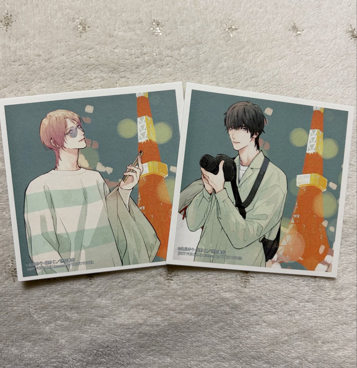 RED東京タワー🗼×美しい彼🧡 コラボフード特典のコースター 品切れで