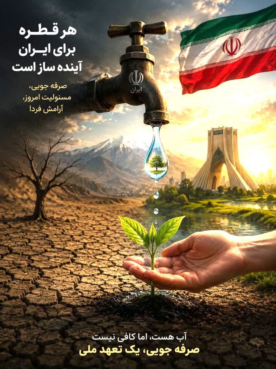 orhos3ein's tweet photo. همراهی ملی در مدیریت بهینه انرژی، سدی مستحکم در برابر هجمه‌ی اقتصادی دشمن ایجاد می‌کند. با مصرف هوشمندانه و پرهیز از اسراف، می‌توان از هدررفت سرمایه‌های ملی جلوگیری کرد و ضربات وارد بر معیشت مردم را کاهش داد.

#صرفه‌جویی
#همراهی_ملی
#شبکه_مجازی_روشنا https://t.co/gstFZnHJbF