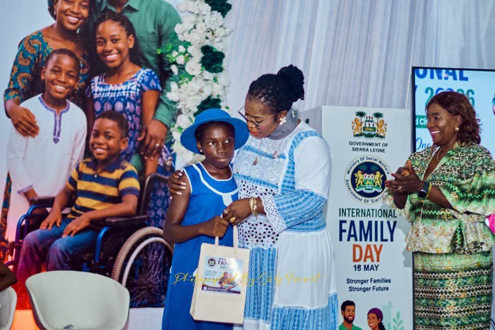 mogca_S_L's tweet photo. @mogca_S_L joined the @MGovsl33100 and other #MDAs to commemorate International Family Day 2026, reaffirming commitments to child protection, family unity, gender equality, and strengthening social welfare systems across Sierra Leone. https://t.co/Mwu6YzIFyR