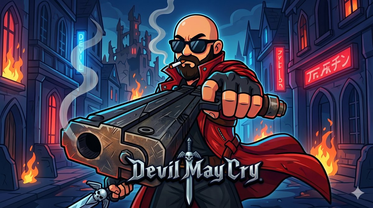 _JhowSom's tweet photo. EL INFIERNO COMIENZA HOY  Empiezo el PLATINO de Devil May Cry 1 PS2 desde CERO en directo 🏆

¿Me crees capaz? 👇 

🔴 En vivo → https://t.co/fjpmSP790y 
💬 Discord → https://t.co/ZhMgPmAG69  

#DevilMayCry #DMC1 #Platino #PS2 #TrophyHunter https://t.co/bsRe8hDXnk