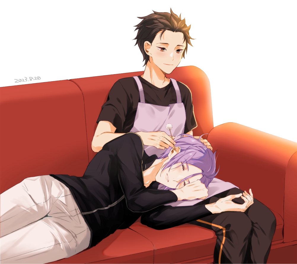 re0chikuwanda2's tweet photo. 糖度マシマシでバルコニーのギスギスを緩和ユリスバ（ちょっとお互い甘えててくれんかね https://t.co/dwDObcXXgv