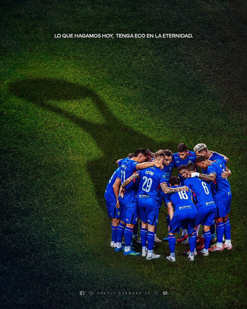 CharlyCarmona20's tweet photo. 🎨 "Lo que hagamos hoy, tenga eco en la eternidad".
#CruzAzul 

@CruzAzul @soycruzazulito @CruzAzulSCL @Victor_VelRan 
@A_EsparzaOteo @LogAnimacioncaz @EditorialesAzul @Hablemosdelazul @MiguelAngelBris @Rhevolver https://t.co/fPDbmav8tJ