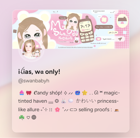 iꪶias, w𝔞 only! tweet media