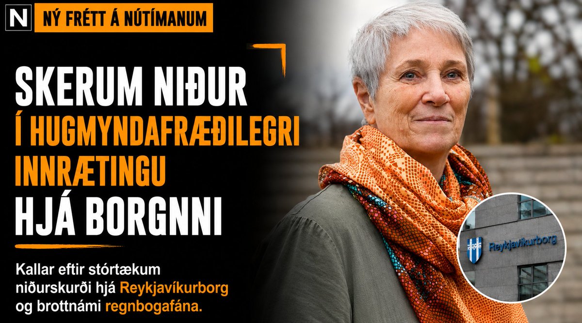 Nútíminn tweet media