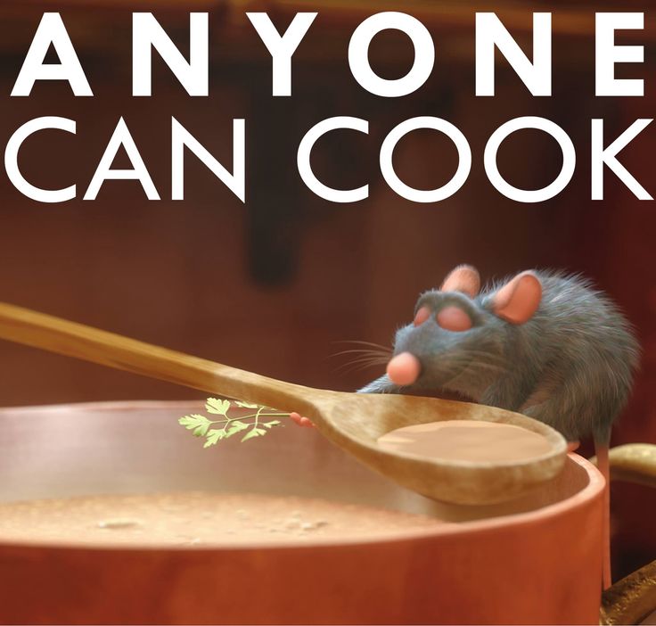 cookwithcravv's tweet photo. We didn't come up with our tagline. It was already written in 2007 by Pixar. Anyone can cook. 
We're building the kitchen that proves it.
#ratatouille https://t.co/rKxXKKWutA