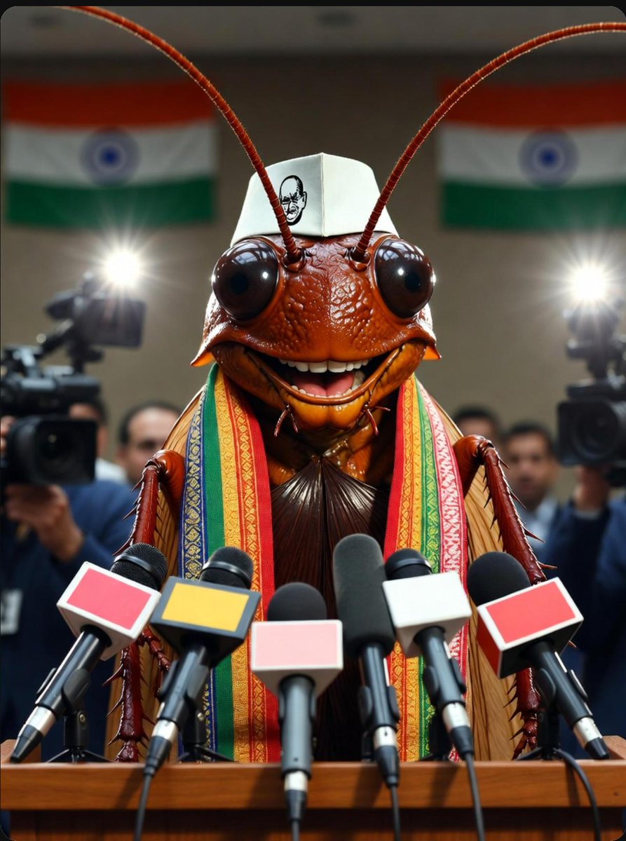 Cockroach Party of India tweet media