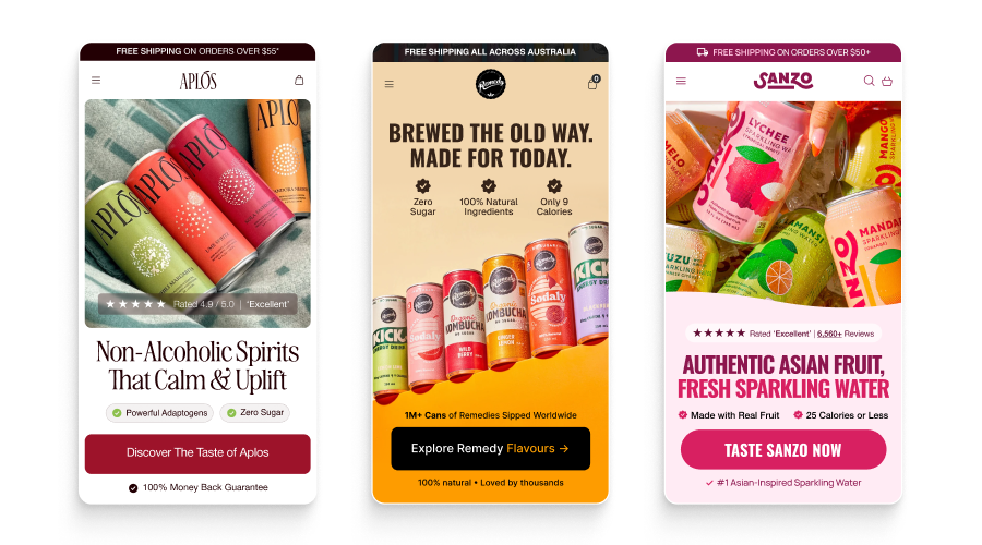 dylanevxns's tweet photo. Couple of drinks hero mockups from the team https://t.co/QbIixFu527