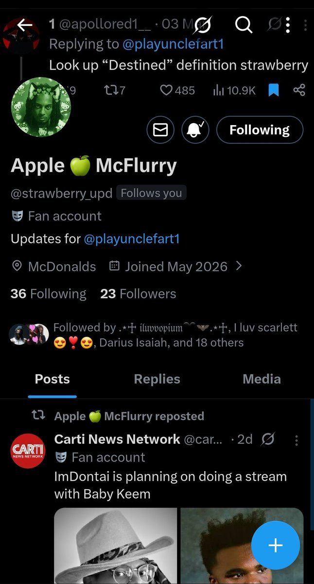 strawberry 💝 mcflurry tweet media