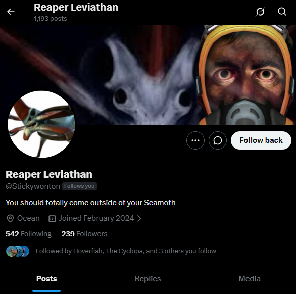 Seamoth tweet media