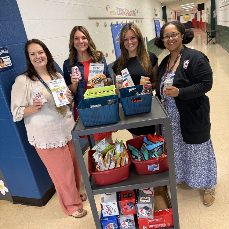 EatonElementary's tweet photo. Last week’s Staff Snack Cart was a sweet success! 🍎✨Huge thanks to the South College School of Education for sponsoring and spreading so much joy. Our team felt seen, supported, and celebrated. ♥️Here’s to fueling great work with great people! ♥️ https://t.co/mLMraBsF1r