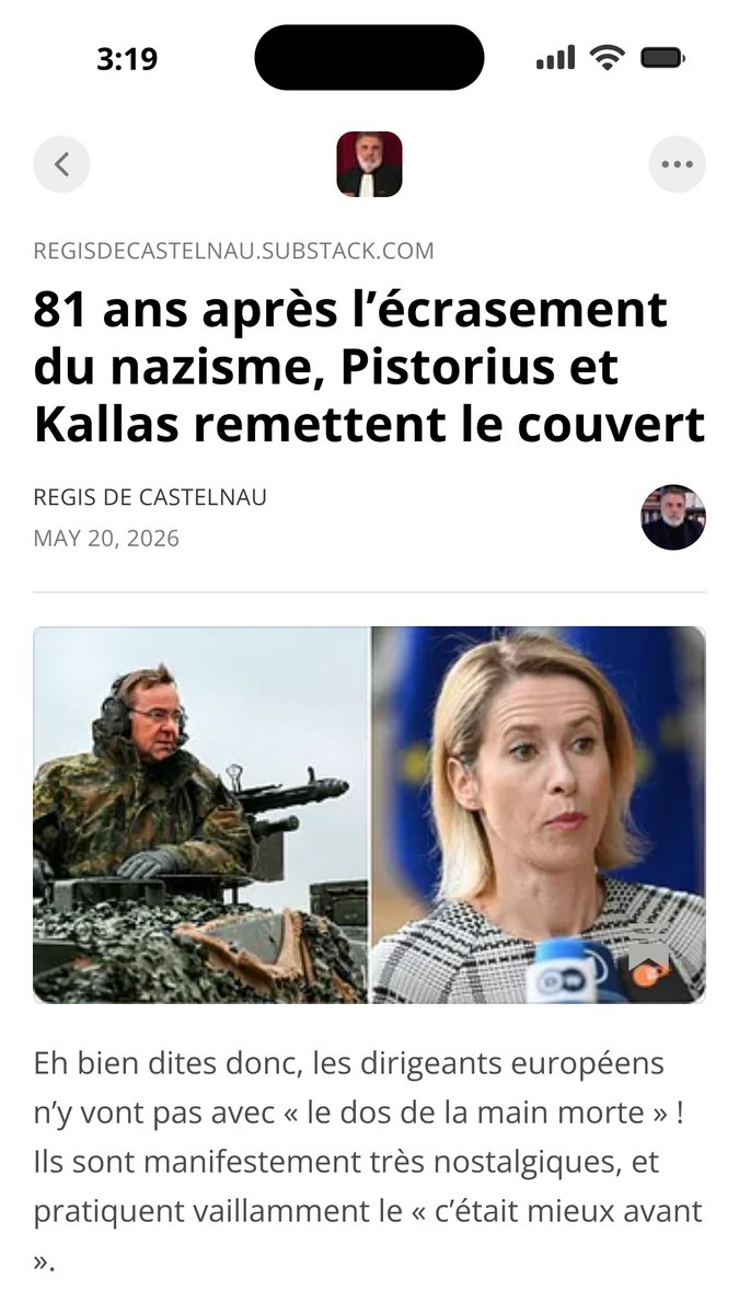 Régis de Castelnau tweet media