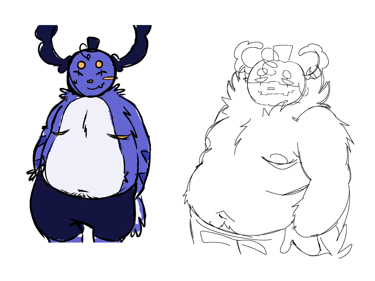 itchybuggy's tweet photo. redraw from september https://t.co/qBsDzc5xec