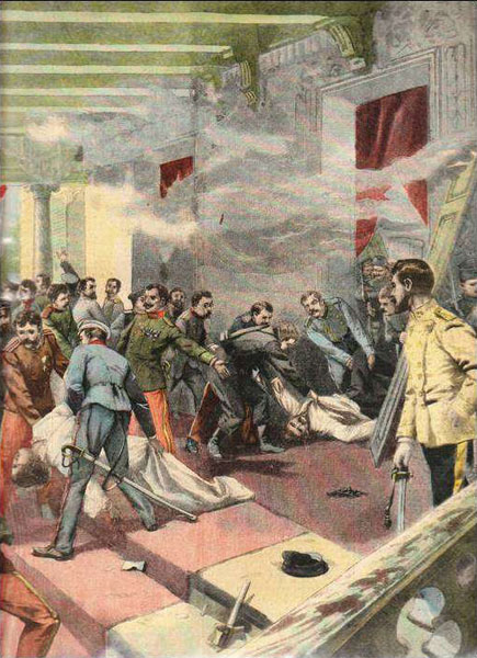 Aristokle1982's tweet photo. Imao je nesretni Aleksandar Obrenović (1893-1903) pogrešaka, manjih i većih.
Zbog slabog zdravlja i stalnih svađa između oca i majke koje su obeležile njegovo detinjstvo, te parališućeg uticaja namesništva odlikovao se  veoma specifičnim mentalnim i emotivnim sklopom.
Većina, pozitivnih tekovina u potonjem periodu   svakako jeste ishod onih tendencija i reformi koje je sprovodila dinastija Obrenović.Ponekad nezgrapno i brzo pokušali su da narod, koji je sa minornim razlikama živeo na sličan ili isti način kao i njihovi preci nekoliko vekova ranije, uvedu u moderne civilizacijkse tokove.

Pokušavali su da balansiraju između dva carstva, Austrougarske i Rusije, istovremeno su svi preostali evropski slovenski narodi gledali u Srbiju kao na "Pijemont" oslobođenja i opšte slovenske emancipacije.
Obe carevine su kranje neblagonaklono gledale na ovaj aspekt spoljnopolitičkog delovanja kuće Obrenović.

Jedno je svrgnuti određenu političku nomenklaturu sa vlasti, koja svojim nepostupanjem i sikofantskim držanjem uništava narod i zemlju, postoje rezolutni pravni i politički mehanizmi da se ovo sprovede.

No, nasrnuti na slabovidog čoveka i ženu, i seiriti se time, danima, daleko je od čovečnosti i junaštva.
Sramota i pokor, je većma gori i teži što su to gnusno delo kraljeubistva,  počinili zakleti kraljevi oficiri.

Bezčašće počinjeno u noći između 28 i 29.maja 1903 ostaće mrlja na našemu imenu dok nas bude....