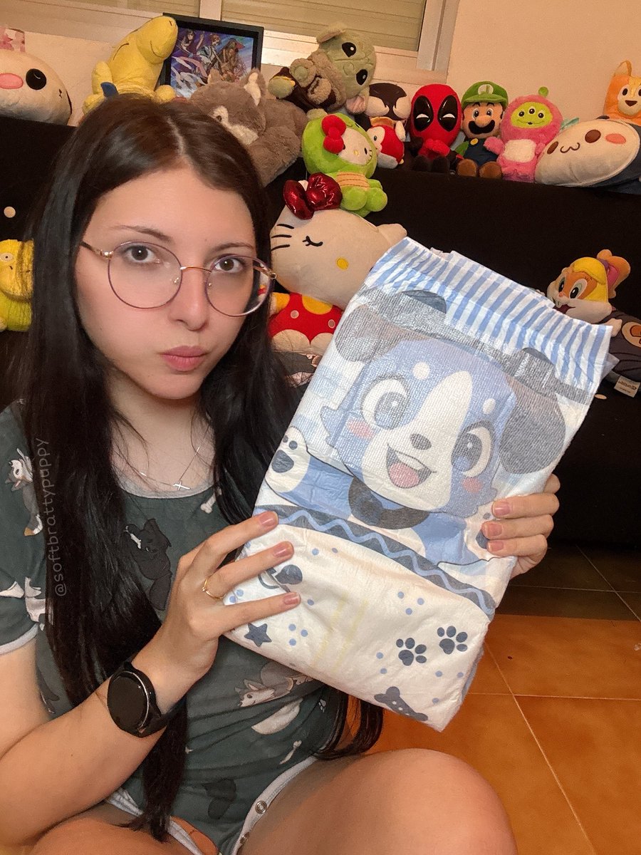 softbrattybaby's tweet photo. A cute puppy girl needs cute puppy diapers, am I right? https://t.co/qXPNz90wat