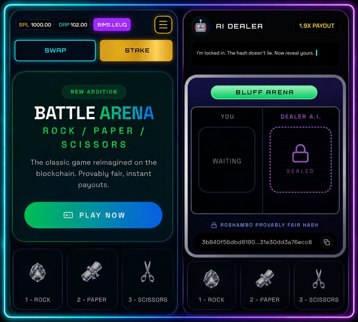 Bluff Arena tweet media